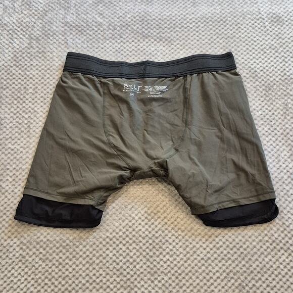 BYLT Training Shorts Mens XXL Black Active Premium Basics Lined Performance - Picture 9 of 10